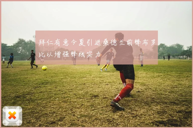 拜仁有意今夏引进桑德兰前锋布罗比以增强锋线实力