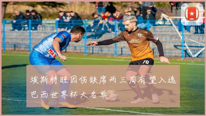 埃斯特旺因伤缺席两三周有望入选巴西世界杯大名单